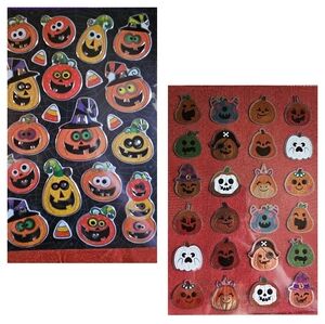 Pumpkin Stickers - 2 pages NEW